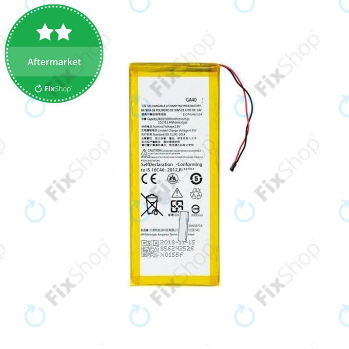 Motorola Moto G4 XT1622, G4 Plus XT11642 - Batterie Batéria GA40 3000mAh