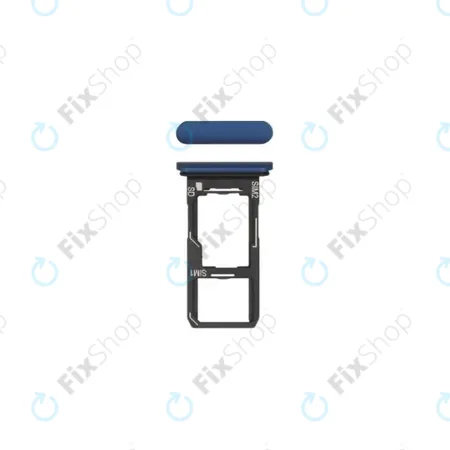 Sony Xperia 10 II - Plateau SIM (Bleu) - A5019518A Genuine Service Pack