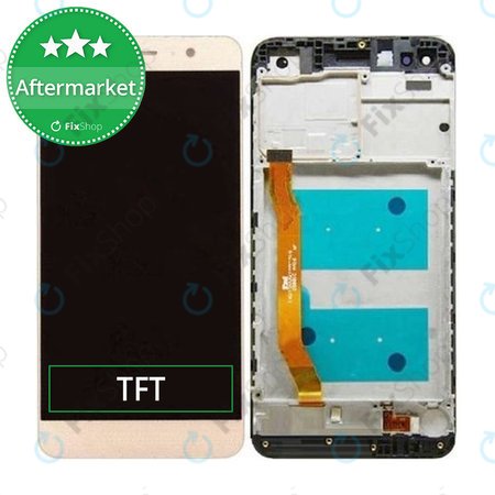 Huawei Y6 Pro - Écran LCD + Écran tactile + Cadre (Or)