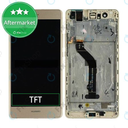 Huawei P9 lite - Écran LCD + Écran tactile + Cadre (Gold) TFT