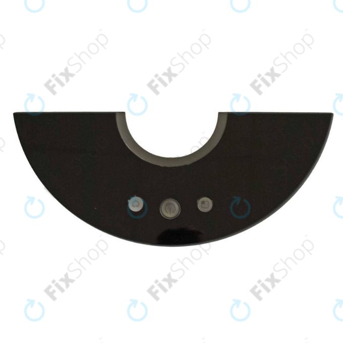 Couvercle du panneau de commande, Noir pour Xiaomi Roborock S5