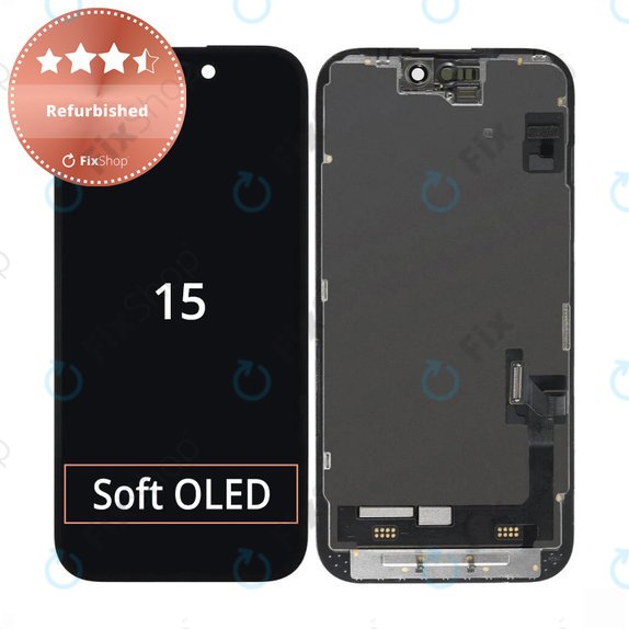 Apple iPhone 15 - Écran LCD + Ecran Tactile + Cadre Refurbished
