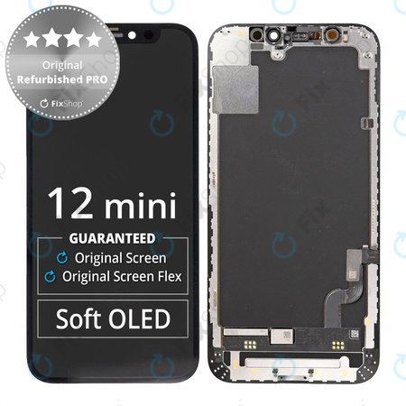 Apple iPhone 12 Mini - Écran LCD + Écran Tactile + Cadre Original Reconditionné PRO