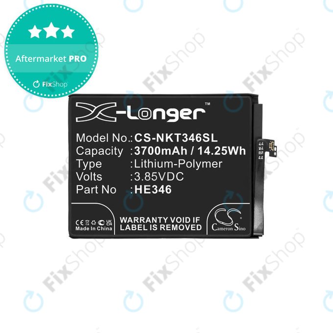 Nokia 7 Plus - Batterie HE346 3700mAh HQ