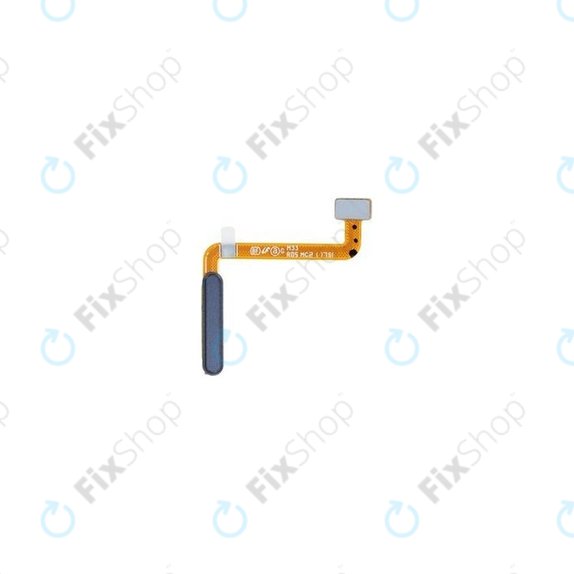 Samsung Galaxy M33 5G M336B - Capteur d'empreintes digitales + Câble flexible (Bleu) - GH96-15066A Genuine Service Pack