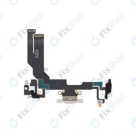 Apple iPhone 16e - Connecteur de charge + Câble flexible (White)