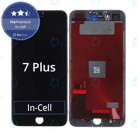 Apple iPhone 7 Plus - Écran LCD + Écran tactile + Cadre (Noir) In-Cell FixPremium