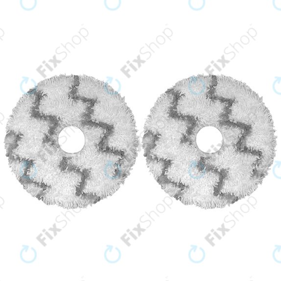 Chiffon de vadrouille, 2 pièces, Lavable pour Ecovacs Deebot T-series, X-series