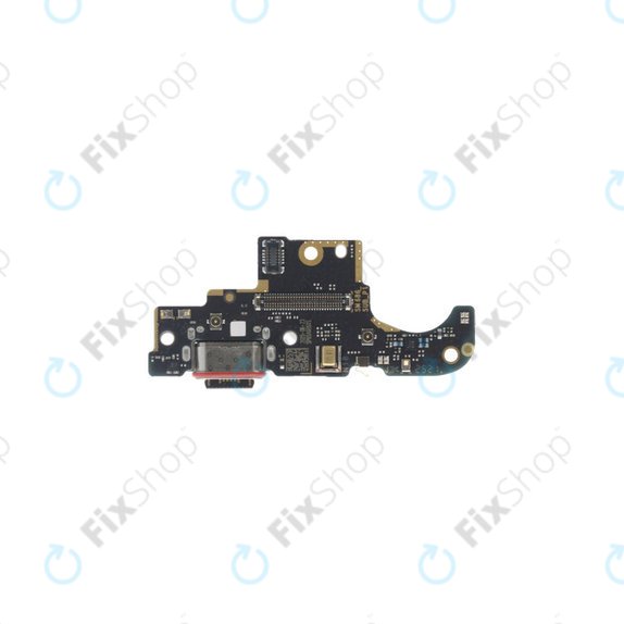 Port de charge avec carte pour Motorola Moto G86 5G, Moto G86 Power 5G, 5B28C30464, Genuine Service Pack