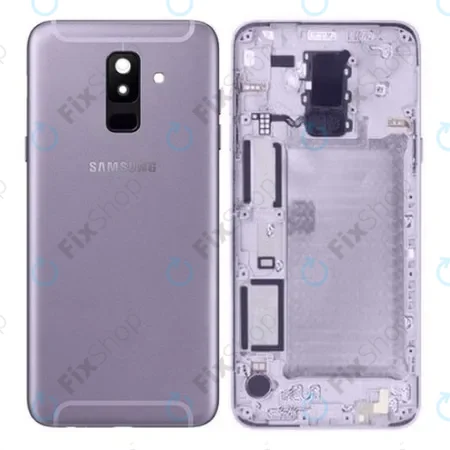 Samsung Galaxy A6 Plus A605 (2018) - Cache batterie (lavande) - GH82-16431B Genuine Service Pack