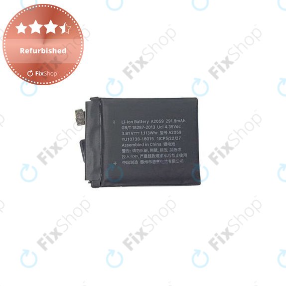Batterie pour Apple Watch 4 44mm, 292mAh, Refurbished