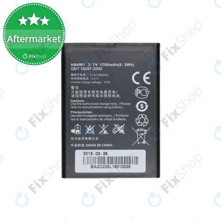 Huawei Ascend G510, Y210, Y530 - Batterie HB4W1 1700mAh