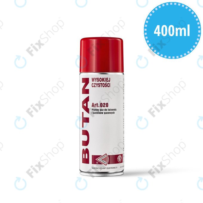 Butane haute pureté, 400 ml, spray