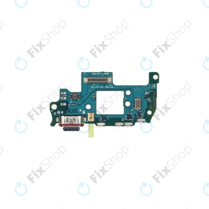 Samsung Galaxy S23 FE S711B - Carte PCB du connecteur de charge - GH96-16217A Genuine Service Pack