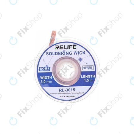 Relife RL-3515 - Fil à dessouder puissant (3mm)