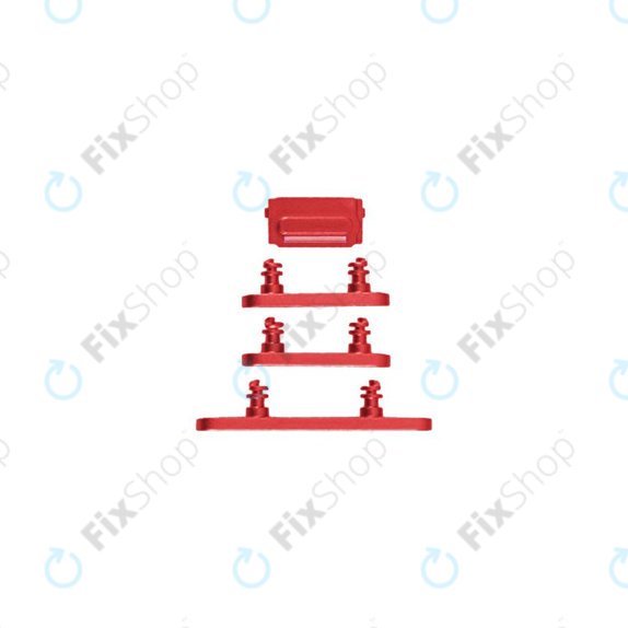 Apple iPhone 14 Plus - Boutons latéraux (Rouge)