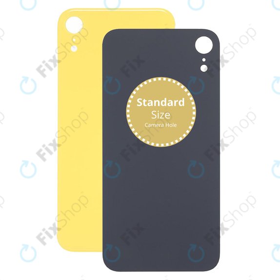 Apple iPhone XR - Verre du boîtier arrière (Jaune)