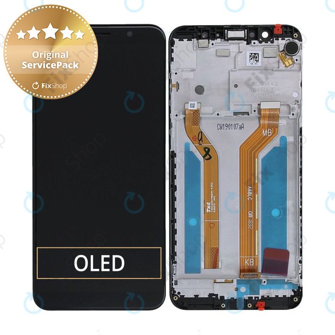 Asus ZenFone Max Pro ZB602KL - Ecran LCD + Ecran Tactile + Châssis (Deepsea Black) - 90AX00T1-R20010 Genuine Service Pack