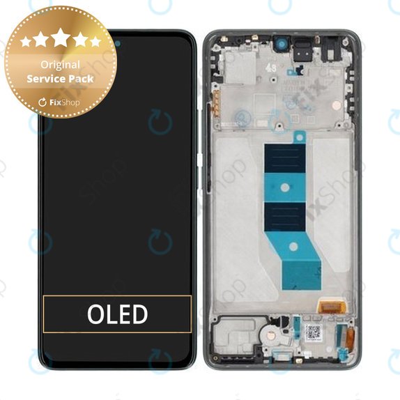 Xiaomi Poco M7 Pro 5G - Écran LCD + Écran tactile + Cadre (Green) - 5600060O17P00 Genuine Service Pack