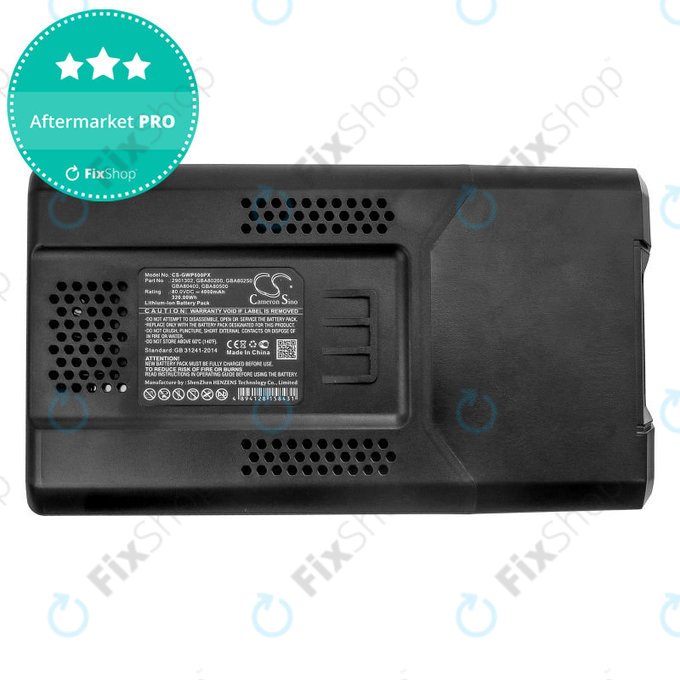 Batterie pour Greenworks Pro 80V GCS80420, GBL80320, 4000mAh, Li-Ion, 80V, G80B4, HQ