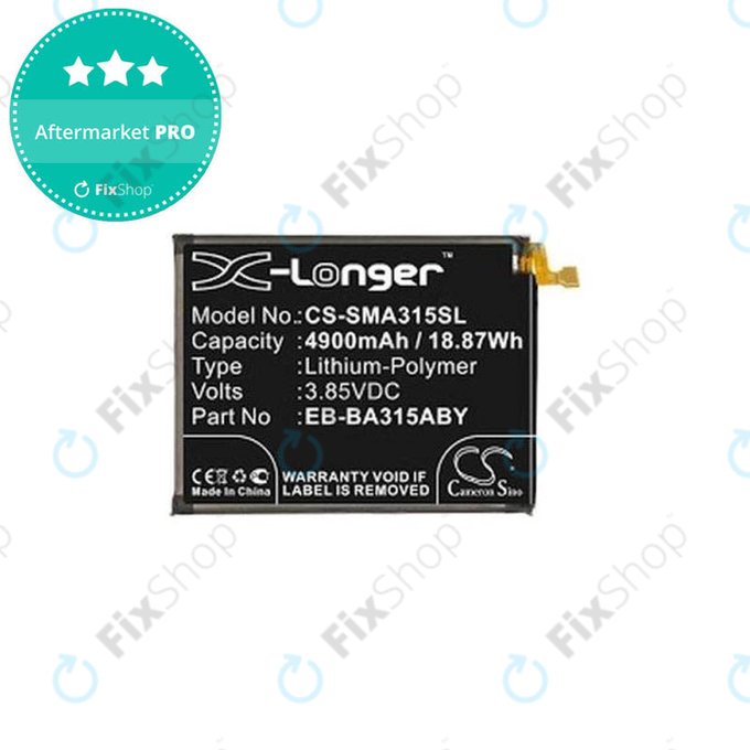 Samsung Galaxy A22 A225F, A31 A315F, A32 4G A325F - Batterie EB-BA315ABY 4900mAh HQ