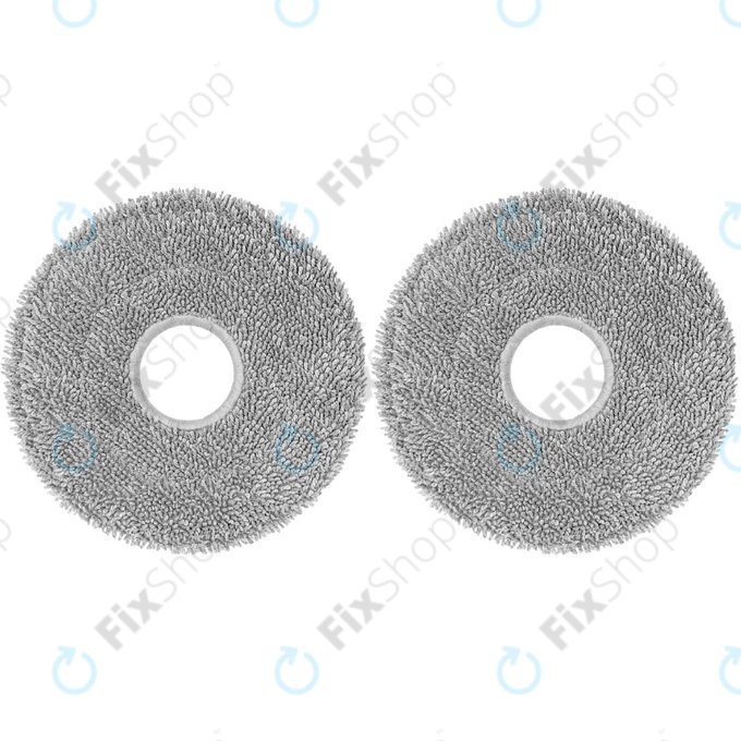 Chiffon de vadrouille, 2 pièces, Lavable pour Roborock Saros 10R