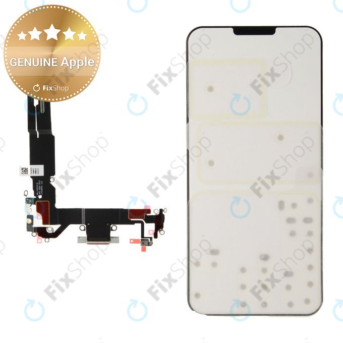 Connecteur de charge + Câble flexible pour iPhone 16 | White | 923-11223 | Genuine Apple