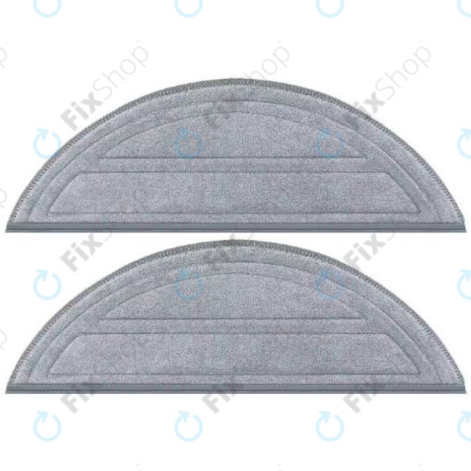 Chiffon de vadrouille, 2 pièces pour Xiaomi Roborock Q10-series, S8 Pro, S8 Pro Plus