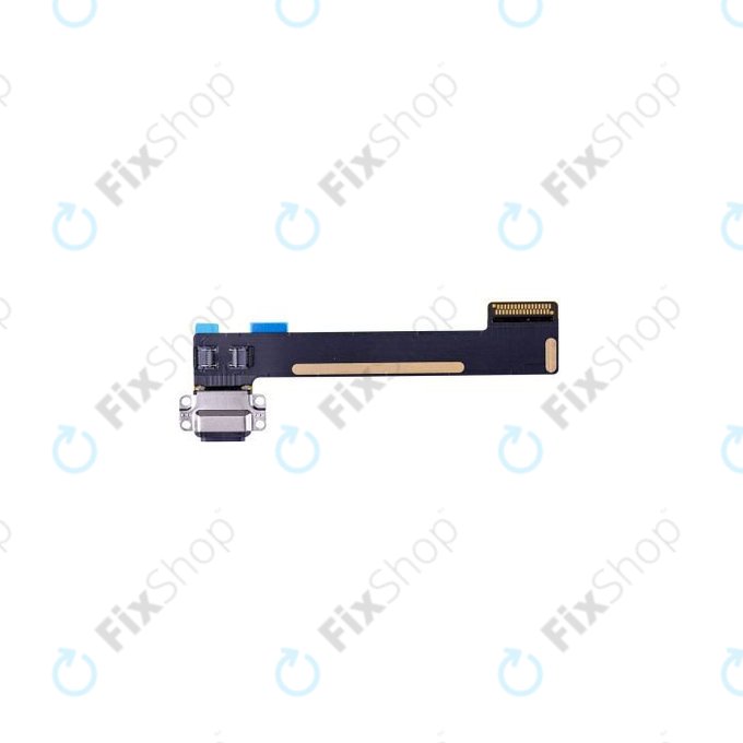 Apple iPad Mini 4, Mini 5 - Connecteur de charge + Câble flexible (Noir)