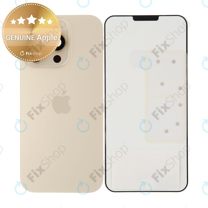 Verre du boîtier arrière pour iPhone 16 Pro | Desert Titanium | 661-49557 | Genuine Apple