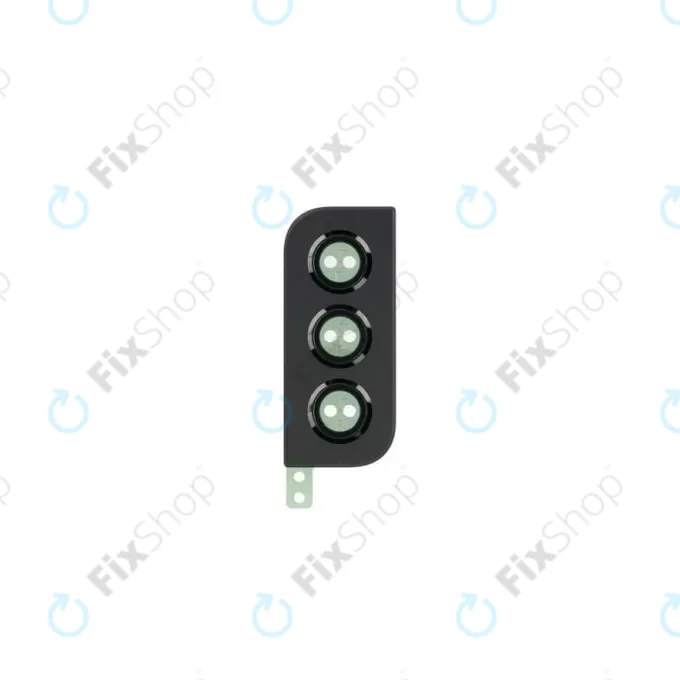 Samsung Galaxy S22 S901B - Cadre d'objectif de caméra arrière (noir fantôme) - GH98-47028A Genuine Service Pack