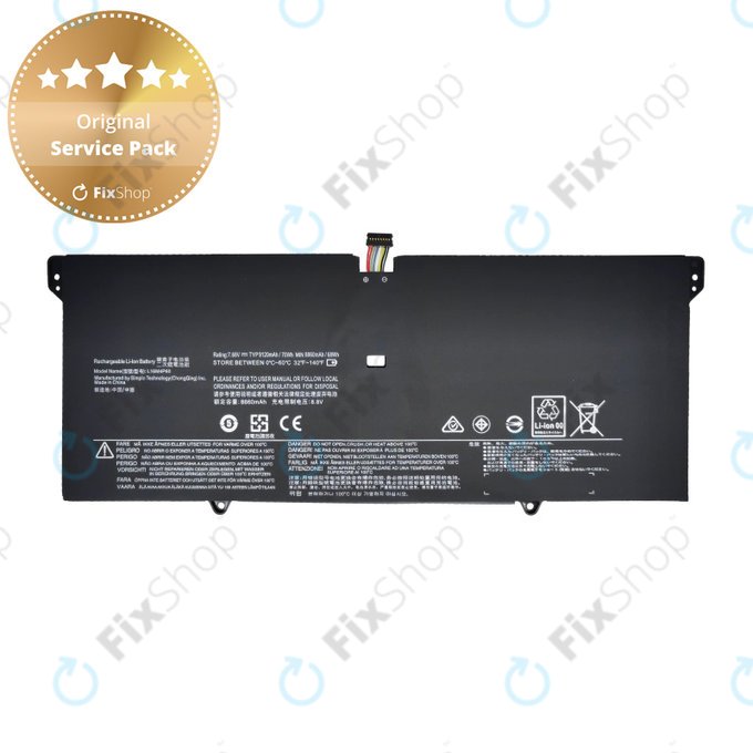 Lenovo Yoga 920-13IKB - Batterie L16C4P61, L16M4P60 9120mAh - 77055363 Genuine Service Pack