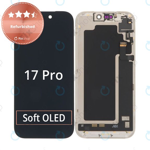 Écran pour iPhone 17 Pro, Tactile avec cadre, Refurbished