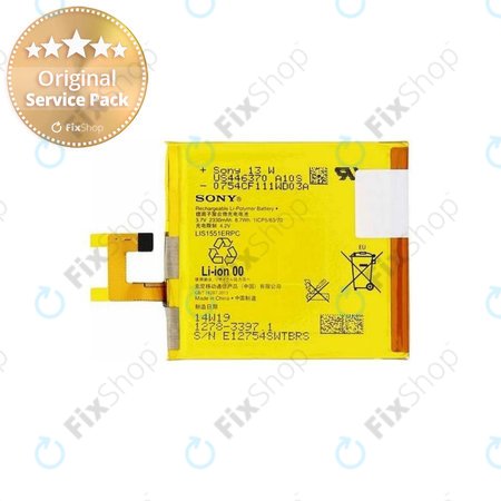 Sony Xperia M2 D2303, M2 Dual D2302 - Batterie Lis1551ERPC 2330mAh - 78P7140001N Genuine Service Pack