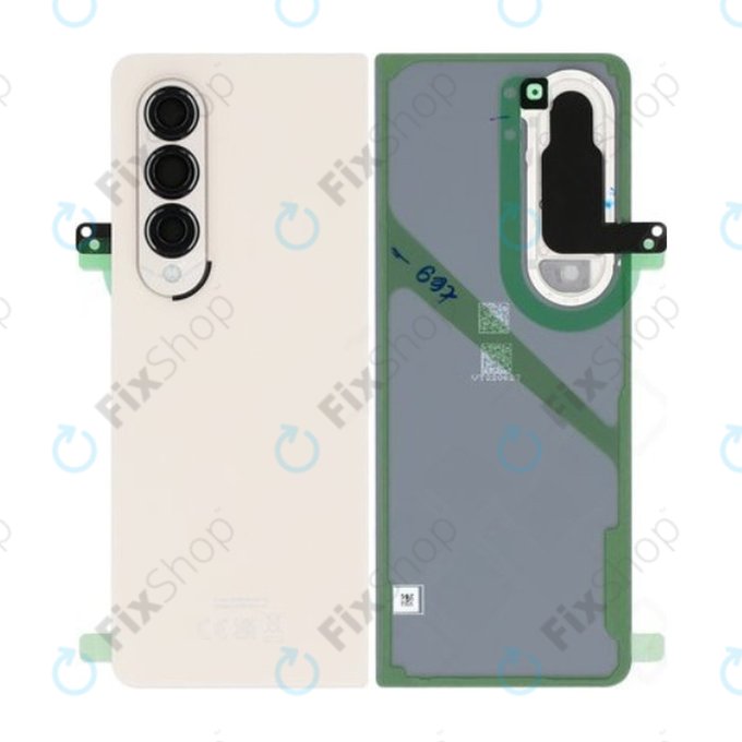 Samsung Galaxy Z Fold 4 F936B - Cache batterie (Beige) - GH82-29254C Genuine Service Pack