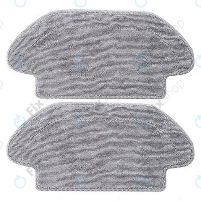 Chiffon de vadrouille, 2 pièces, Nettoyage humide pour Xiaomi Mi Robot Vacuum Mop Pro (P), 2S, Viomi V2 Pro, V3, SE