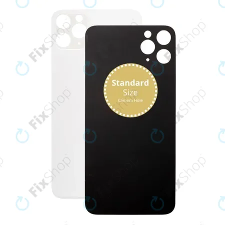 Apple iPhone 11 Pro - Verre du boîtier arrière (argent)