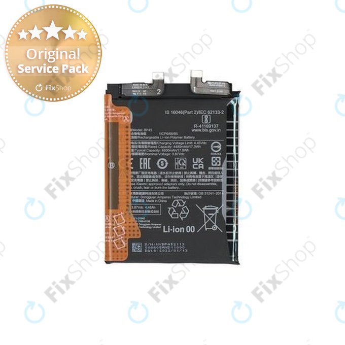 Xiaomi 12 Pro 2201122C 2201122G - Batterie BP45 4600mAh - 460200009A1G Genuine Service Pack