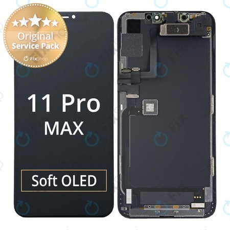 Apple iPhone 11 Pro Max - Écran LCD + Écran tactile + Cadre - 661-14099 Genuine Service Pack