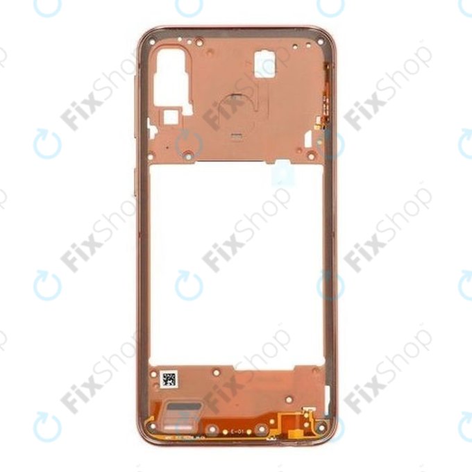 Samsung Galaxy A40 A405F - Cadre central (Corail) - GH97-22974D Genuine Service Pack