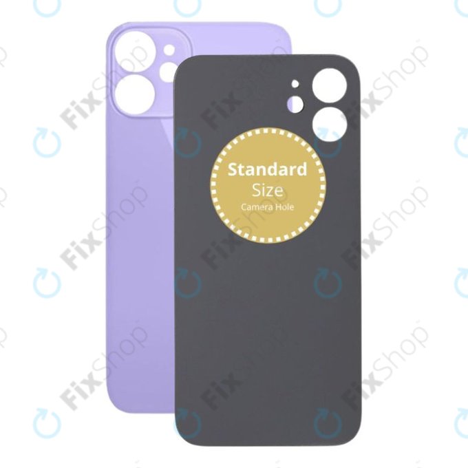 Apple iPhone 12 Mini - Verre du boîtier arrière (violet)