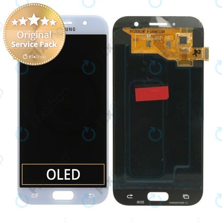 Samsung Galaxy A5 A520F (2017) - Écran LCD + Écran Tactile (Brume Bleue) - GH97-19733C, GH97-20135C Genuine Service Pack