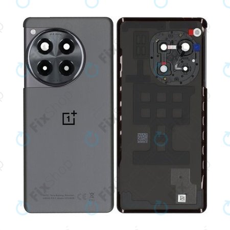 OnePlus 12R - Cache batterie (Iron Grey) - 621033000183 Genuine Service Pack