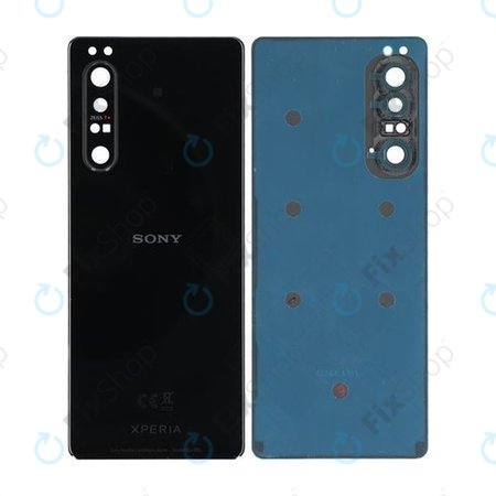 Sony Xperia 1 II - Cache batterie (Noir) - A5019834A, A5019834B Genuine Service Pack