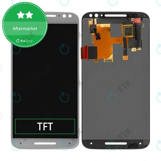 Motorola Moto X Style XT1572 - Écran LCD + Écran Tactile (Blanc)