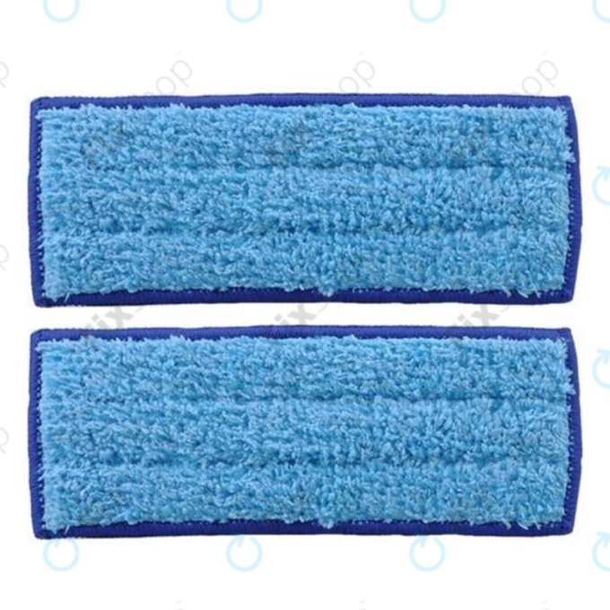 Chiffon de vadrouille, 2 pièces, Lavage humide pour iRobot Braava jet 200-series