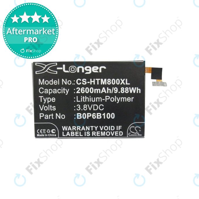 HTC One M8 - Batterie BOP6B100 2600mAh HQ