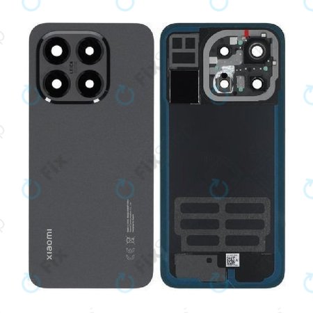 Cache batterie pour Xiaomi 15T 5G, Black, 5600090O12A00, Genuine Service Pack