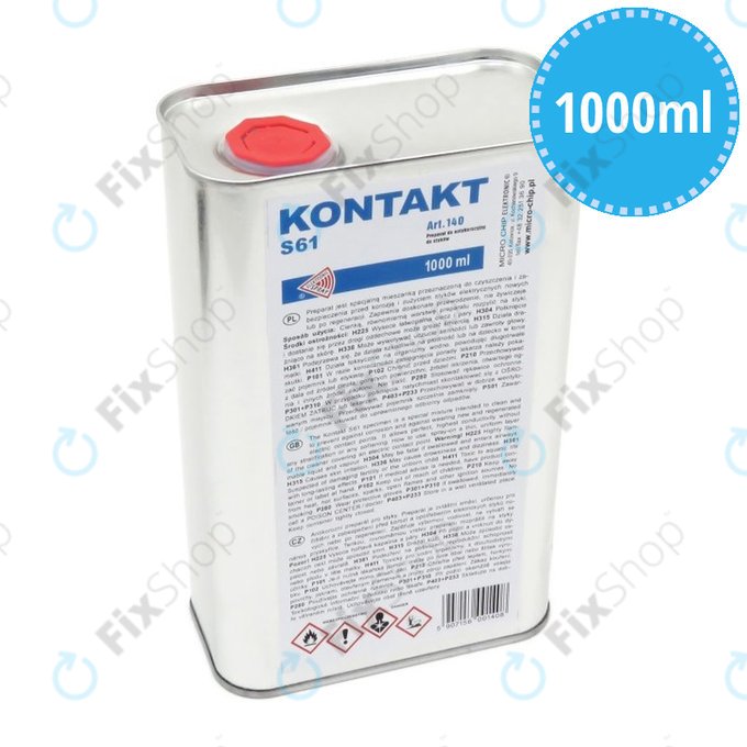 Kontakt S61 - Agent nettoyant antirouille pour contacts - 1000ml