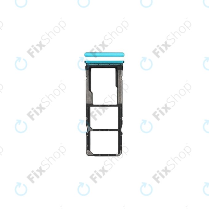 Xiaomi Redmi Note 9S, 9 Pro - Plateau SIM + SD (Bleu Aurore)